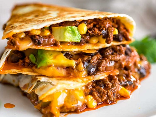 Ground Beef Quesadillas